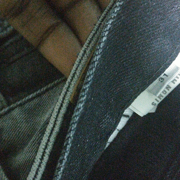 JUNAROSE 2tone Patchwork Ankle Cropped Jeans size 11 fit like 18 or 31 MUST READ - Picture 9 of 10